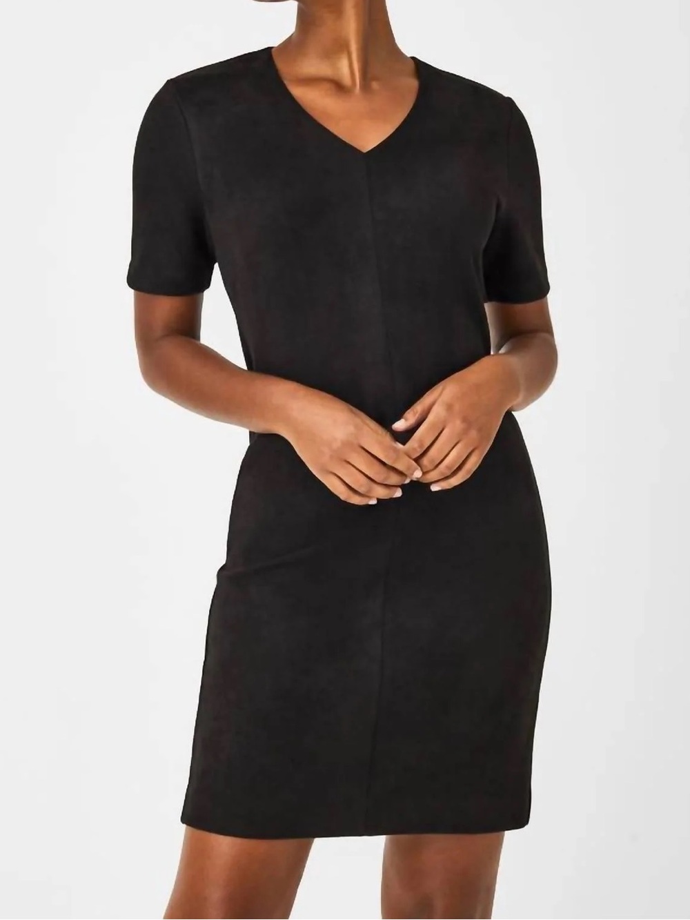 Spanx faux suede dress
